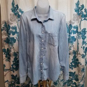 J. Crew Factory Chambray Button Down